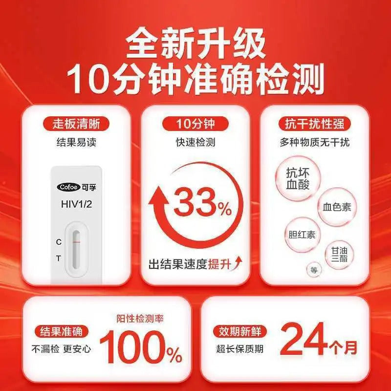 HIV Antigen/Antibody Combo Test Strip