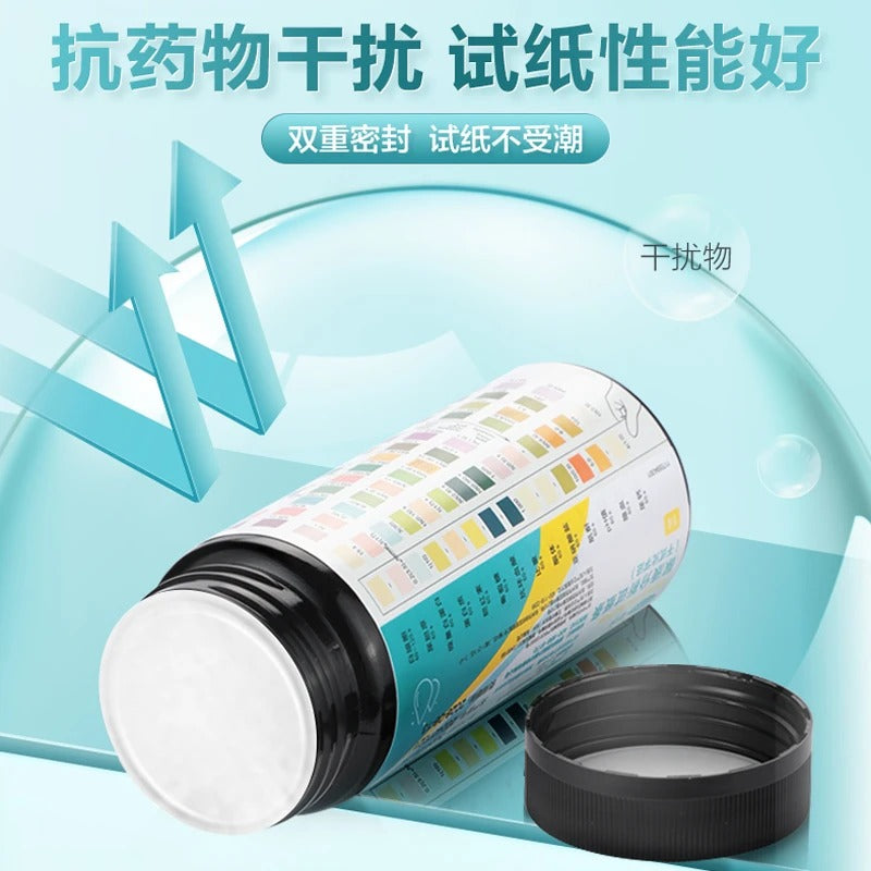 14-Parameter Urine Test Strips – High Accuracy Urinalysis for Protein, Nephritis & Kidney Function Self-Test