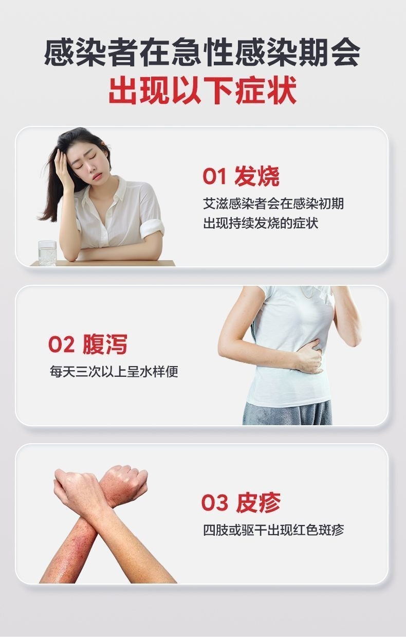 HIV Antigen/Antibody Combo Test Strip